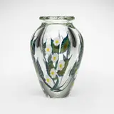 Daniel Lotton, Paperweight vase with flowers