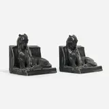William P. McDonald for Rookwood Pottery, Production panther bookends, pair