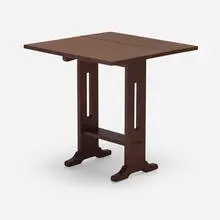 Stickley-Audi, Drop-leaf table, model 34, 1994, oak