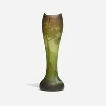 Auguste Legras, Monumental vase with scenic landscape