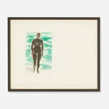 Eric Fischl, untitled, 1986, monotype on paper