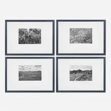 Richard Long, African Walk, 1978, gelatin silver print with ink and graphite