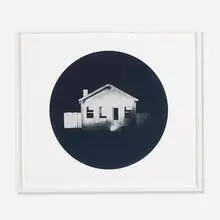 James Casebere, Home, 1993, waterless lithograph on paper