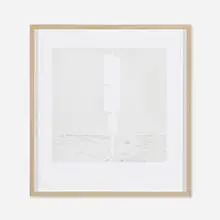 untitled (from Blank Signs) by Ed Ruscha, 2004, etching and aquatint on paper, sold Sep 2013