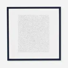 untitled (from Small Line Etchings) by Sol LeWitt, 2005, etching with aquatint on paper, sold Sep 2013