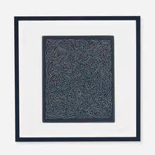untitled (from Small Line Etchings) by Sol LeWitt, 2005, etching with aquatint on paper, sold Sep 2013