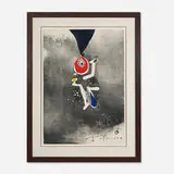 Joan Miró, Salvat Papasseit: Berenar à Les Roques, 1974, etching and aquatint on paper