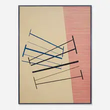 Angelo Testa, untitled, 1946, ink and watercolor on paper