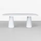 Angelo Mangiarotti, dining table from the Eros collection, 1971, marble