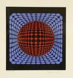 Untitled by Victor Vasarely, Victor Vasarely (1906-1997) COMPOSITION Silkscreen, sold Jul 2019