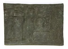 Brian Blow, Untitled, a bronze panel