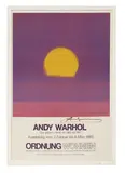 Andy Warhol, Untitled, offset lithograph printed in colours
