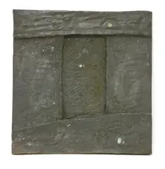 Brian Blow, Untitled, a bronze panel