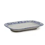 Dedham Pottery, "Turkey" Pattern Celery Dish