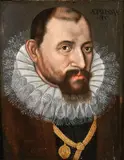 Flemish School, Portrait of an Elizabethan Gentleman with a Ruff and Gold Chain, oil on panel