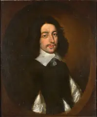 Flemish School 17th century, Portrait of an Elegant Young Man, oil on canvas