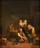 David Teniers the Younger, The Foot Operation, oil on copper