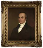 19th Century American School, Portrait of Daniel Webster (1782-1852), Oil on canvas
