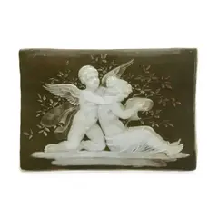 second half 19th century, by Pâte-sur-pâte Plaque, sold Oct 2023