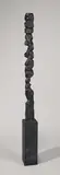 GTGM by A. R. Penck, 1986, Bronze mit dunkelgrauer Patina. Höhe: 134 cm (52 ¾ in.), sold May 2013