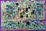 Roger Bissière, Paysage Bleu (Composition 318), 1956, Öl auf Leinwand