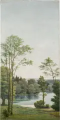 Georg Schrimpf, Sommer (Märkische Landschaft), 1938, Öl auf Leinwand