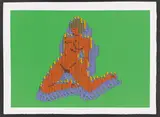 Thomas Bayrle, Feuer im Weizen, 1970, 9 Farbserigrafien auf Velin in Acrylglaskassette