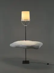 Erwin Wurm, Afterglow (Lamp), 2015, Eisen, Kunststoff, Styropor, Spachtelmasse, Glühbirnen, Elektrokabel