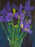 Rainer Fetting, Iris, 1989, Acryl auf Leinwand