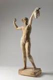 Jakub Obrovský, Salomé with the Head of John the Baptist, patinated plaster