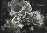 Aart van Dobbenburgh, De Drie Schelpn ll, 1954, etching