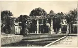 Victor Cobb, The Pergola and Bath, Coombe Cottage, 1931, etching 16/85