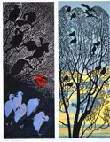 Robert Gilmor, Pair of Linocuts, print (other)