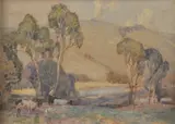 Hans Heysen, Droving the Cattle