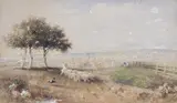 Henry Burn, Bay St Brighton, 1860, watercolour and gouache