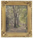 Jan Hendrik Scheltema, Figure on a Sunlit Path