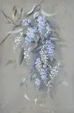 Ellis Rowan, Hanging Blue and White Flowers