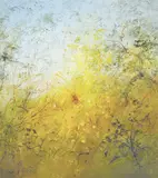 David Boyd, Europa Gathering Wattle, oil on canvas