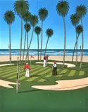 James Willebrant, Pacific Putt, 1984, screenprint 44/100