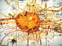 John Olsen, Sydney Sun, 2007, glicee print 88/250