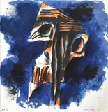 Albert Tucker, Antipodean Head, lithograph A.P. I