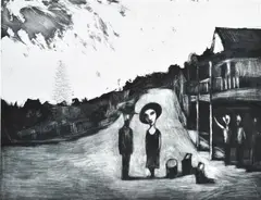 Garry Shead, Thirroul, etching A/P