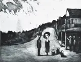 Garry Shead, Thirroul, etching A/P