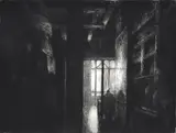 Rick Amor, Solitary Life, 2005, etching 5/10