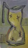 Mark Schaller, Jug 1998, oil on canvas, signed and dated verso, 51 x 30.5cm
