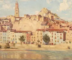 Granada by Herbert Rose, oil on canvas, sold Dec 2011