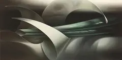 Roger Byrt, Flute, 2006, oil on linen