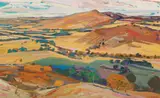 Guy Stuart, Mount Ararat, 1989, oil on canvas