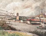 George Lawrence, The Harbour from Balls Head