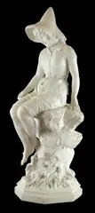 Ettore Ximenes, Pescatrice, sculpture